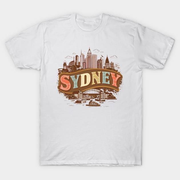 Sydney T-Shirt by TshirtMA